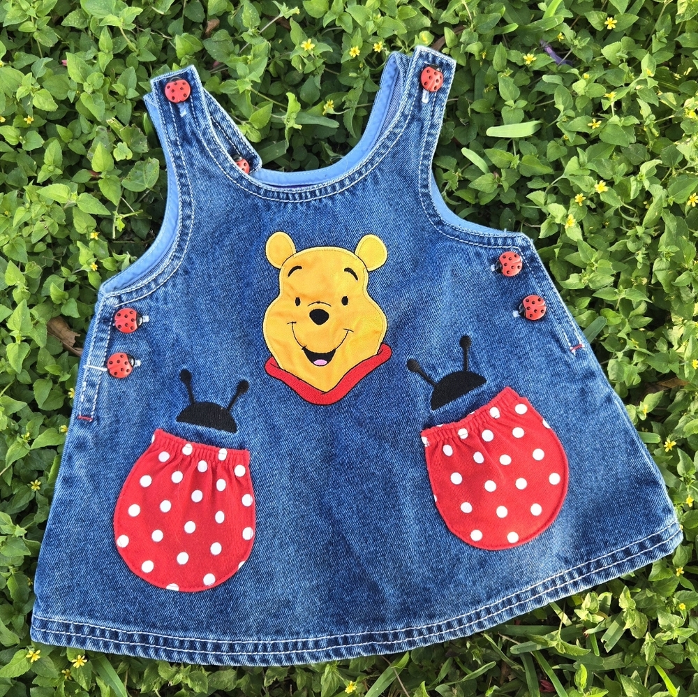 Winnie The Pooh Baby Dress Size 3/6months